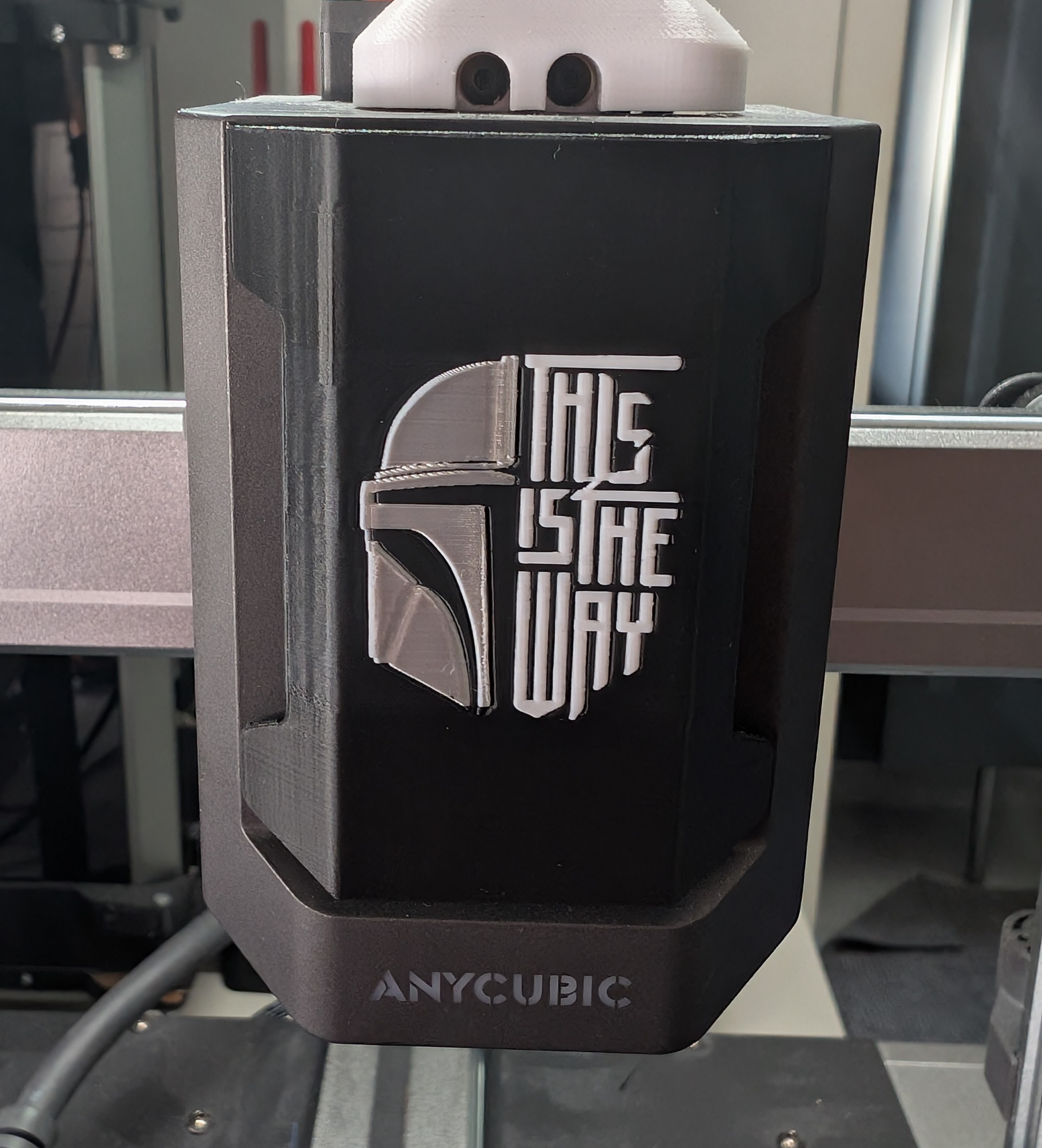 Anycubic Kobra 3 print head cover Mandalorian