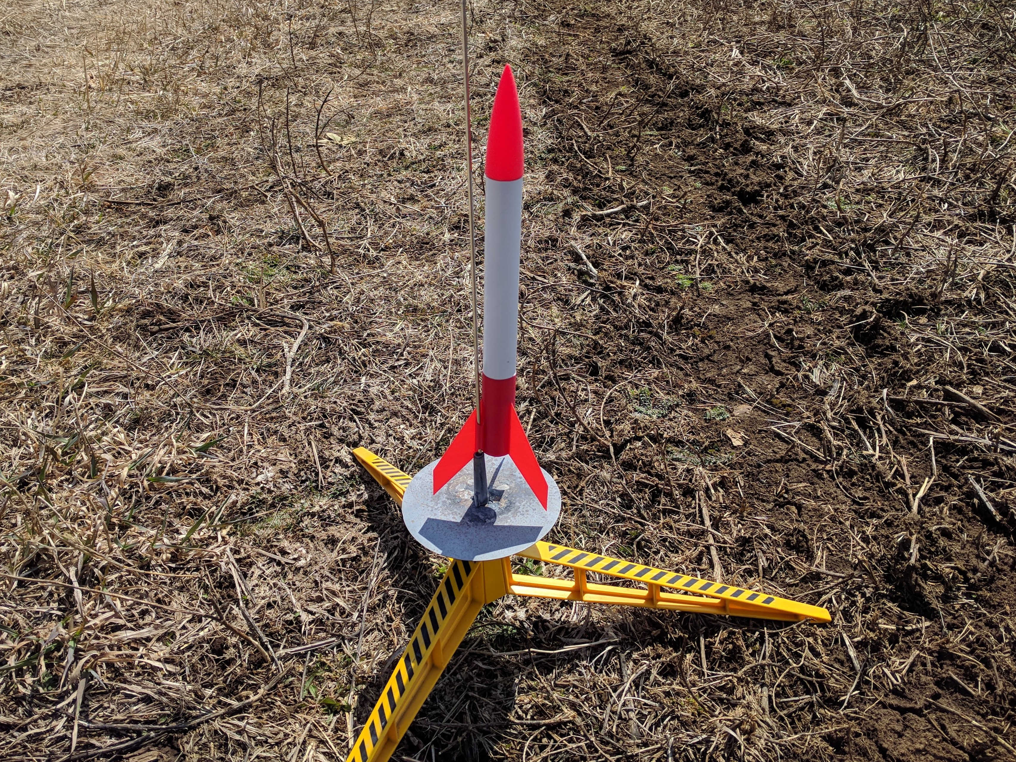 Alpha 3D Model Rocket