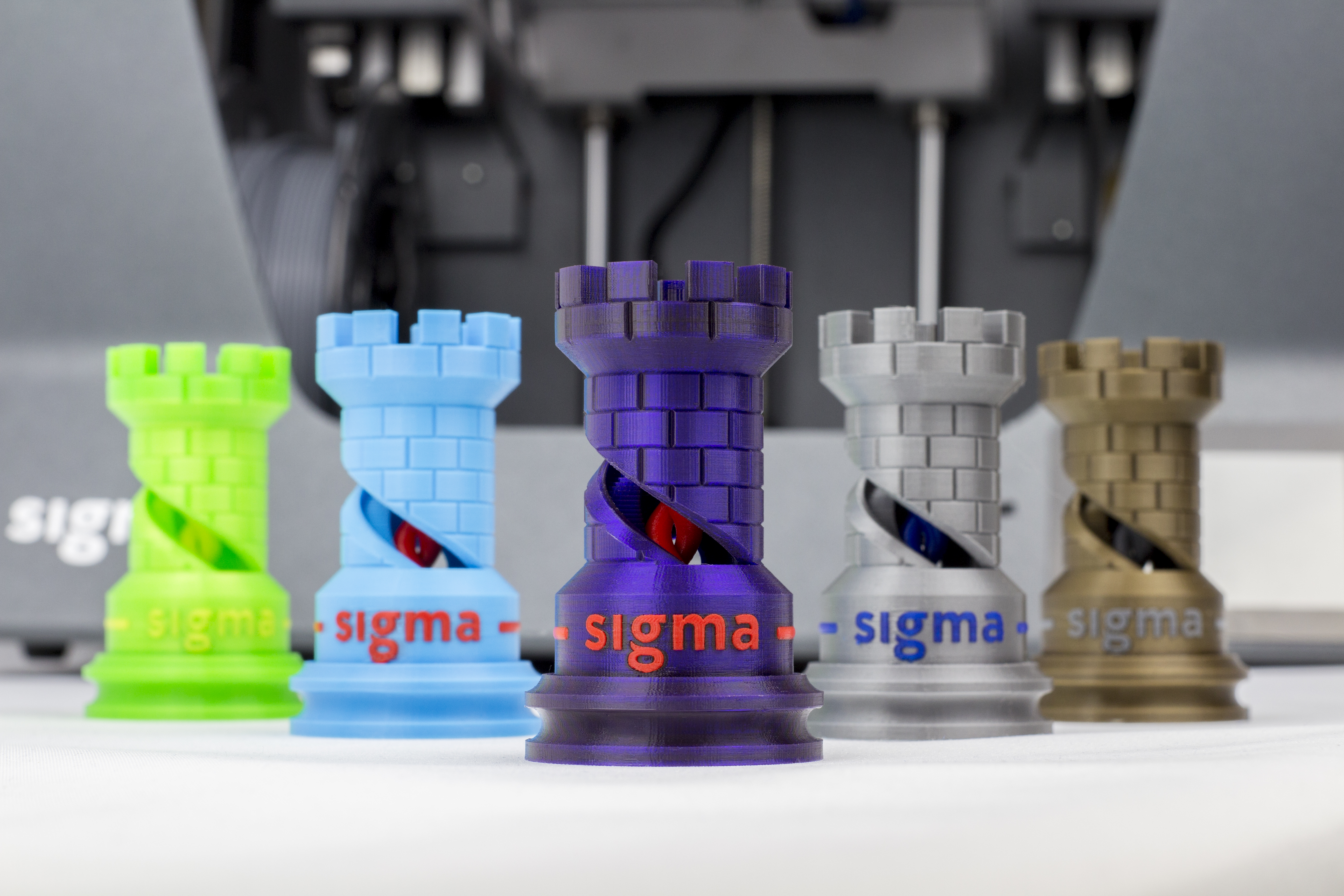 The Dual Rook - 3D printer Benchmark