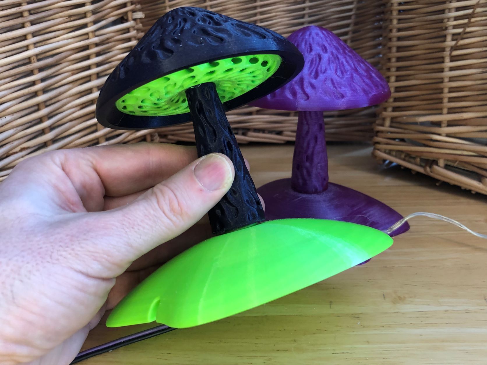 Modular Mushroom Lamp