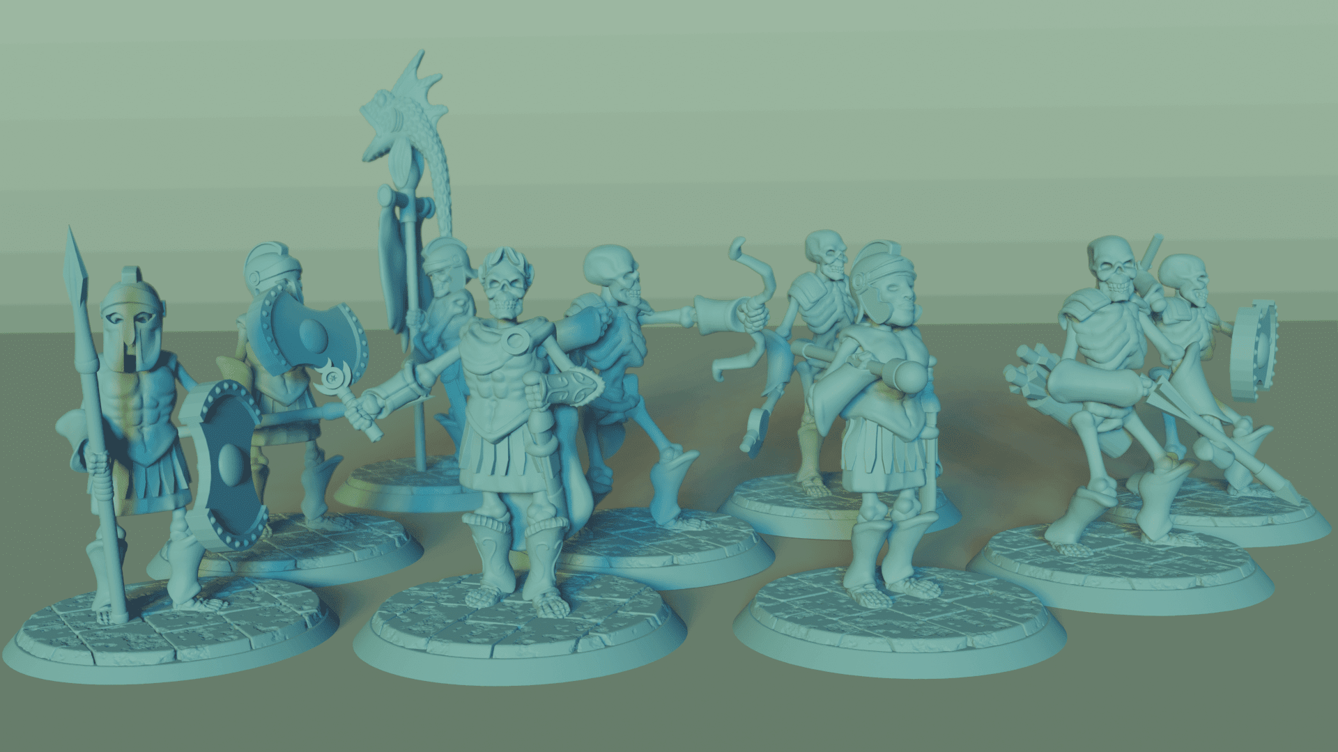 Skeleton Horde for Dungeons and Dragons