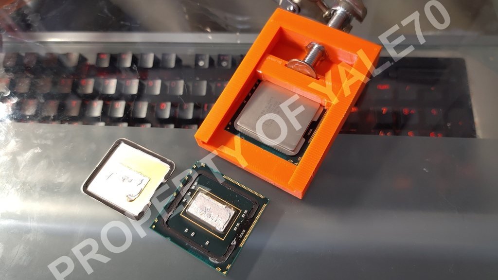 Intel LGA 1366 CPU Delid Tool