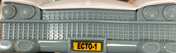 Kenner Ecto-1 License Plates
