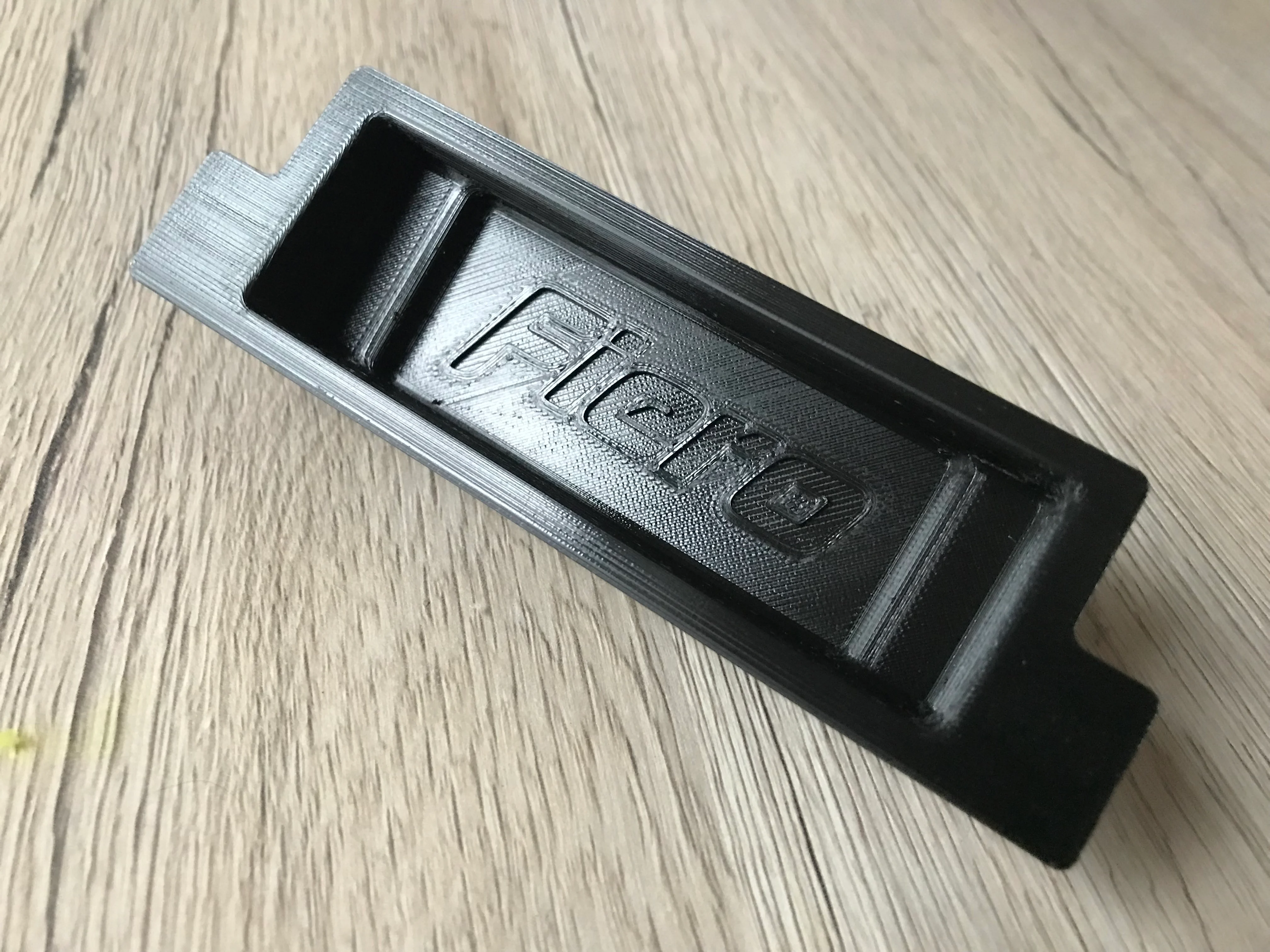 Pontiac Fiero Ashtray Insert Logo & Plain Version