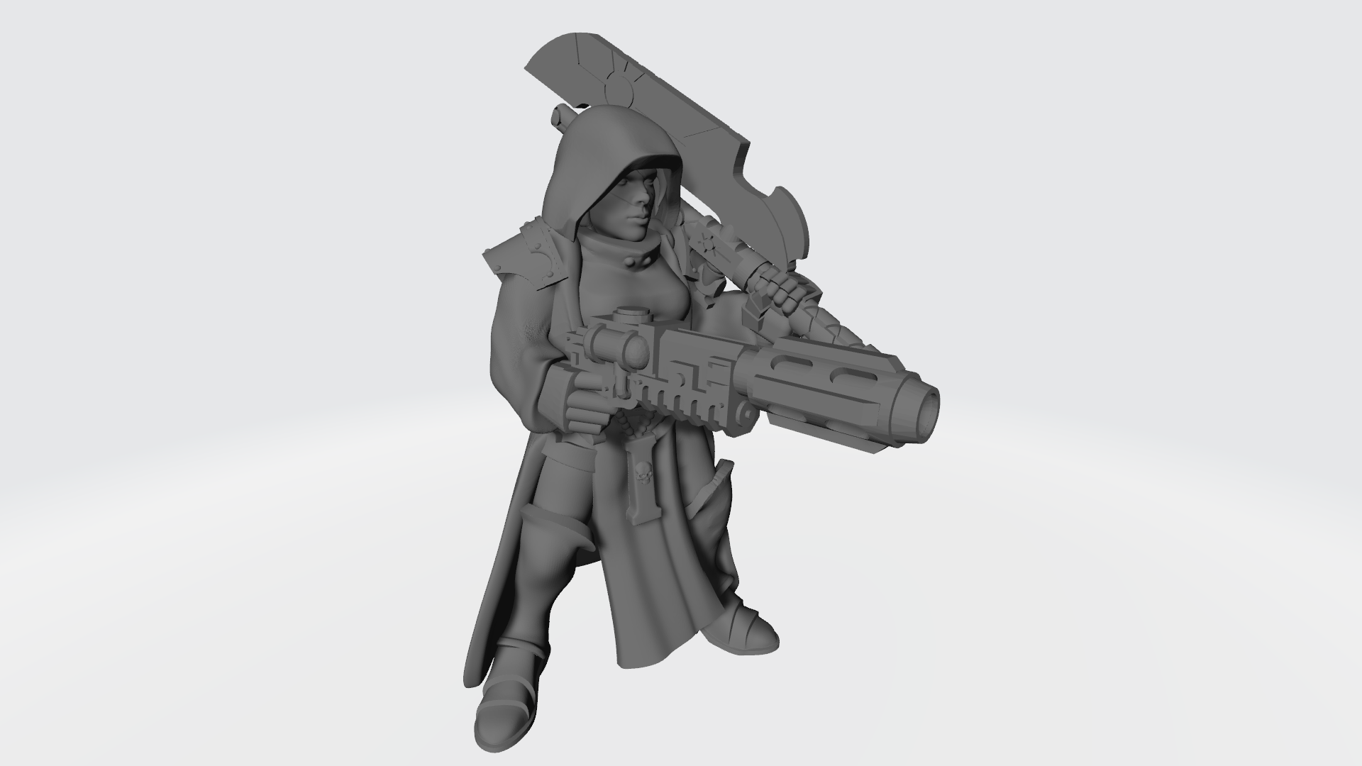Female Alien Hunter Inquisitor