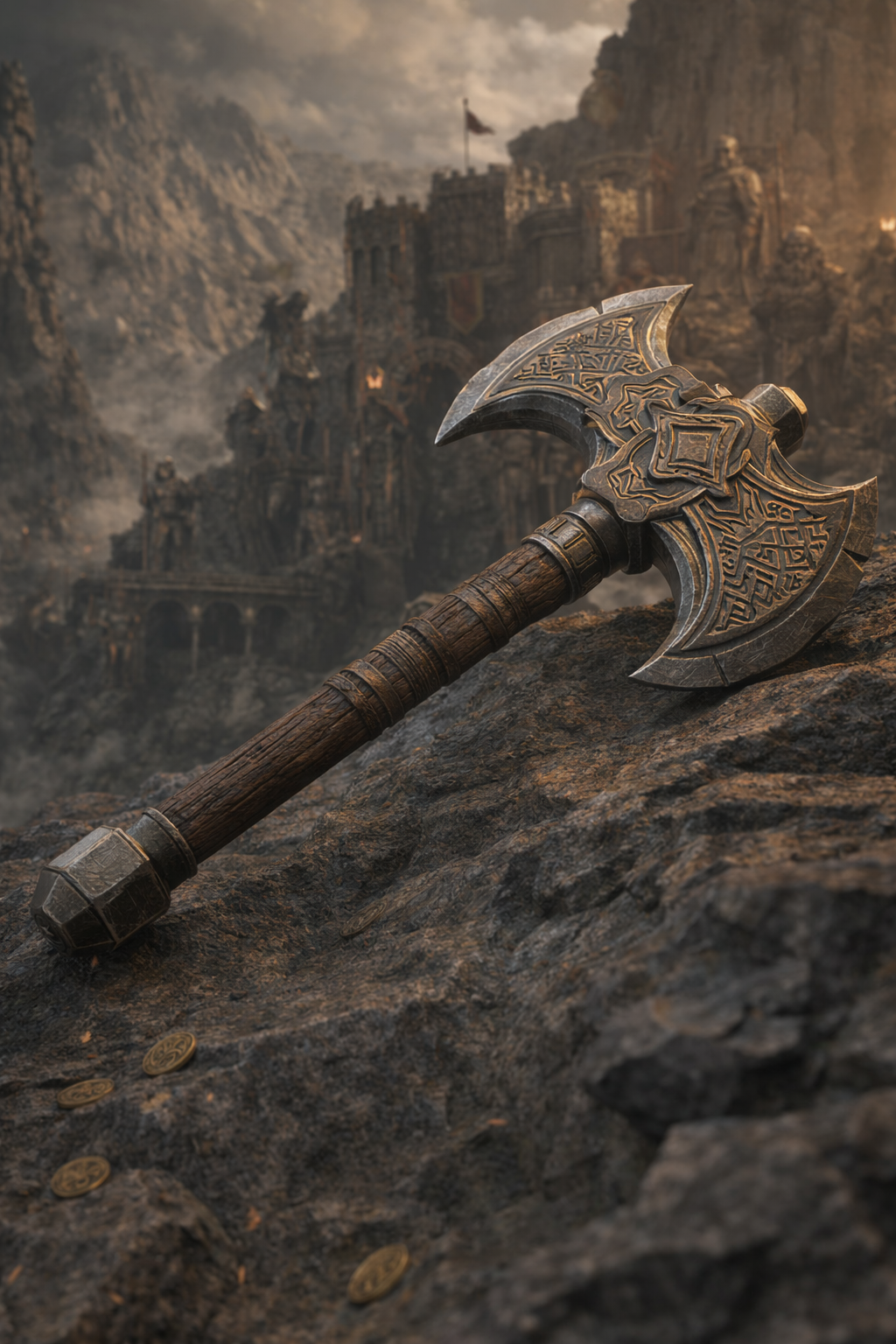 Battle Axe, themed from Lord of the Rings