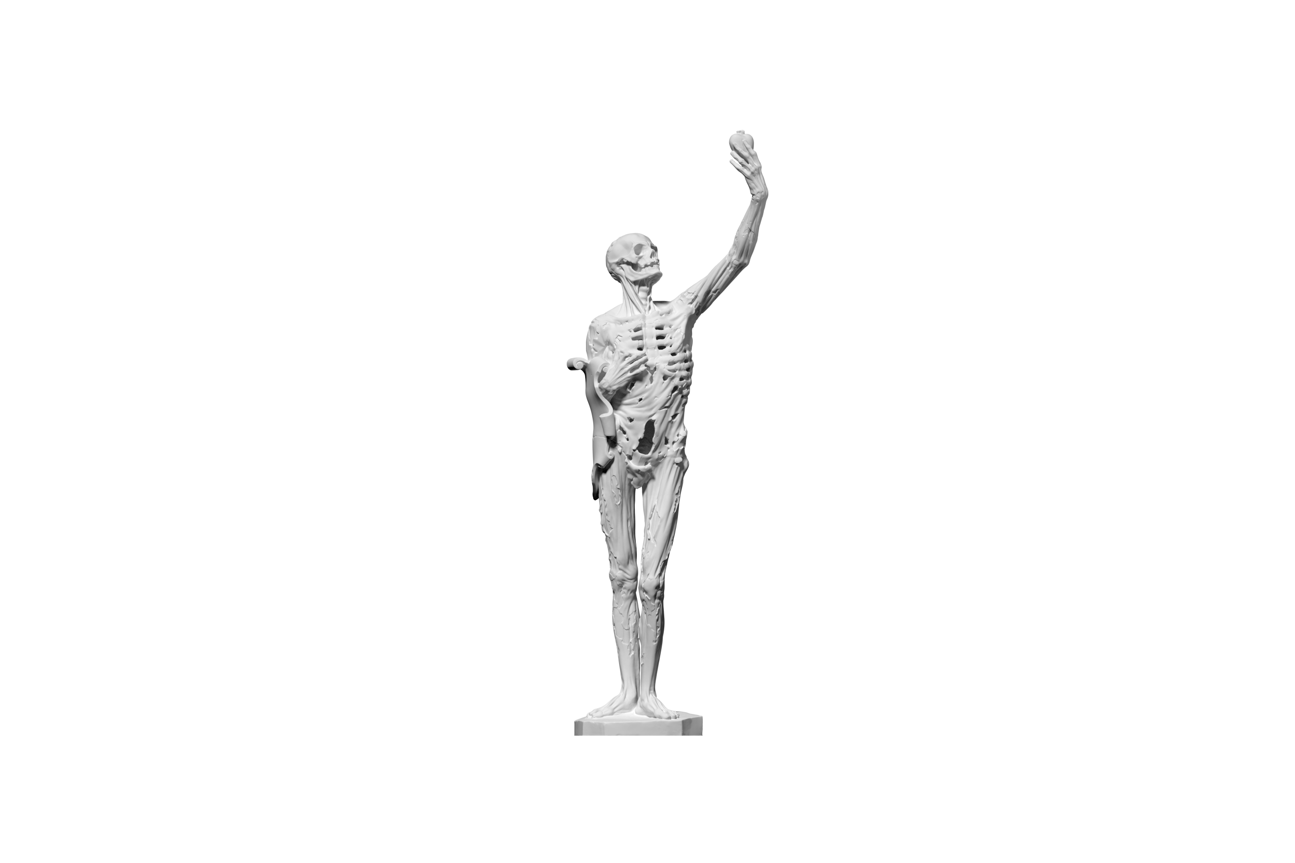 3D scan of Le Transi de Rene de Chalon