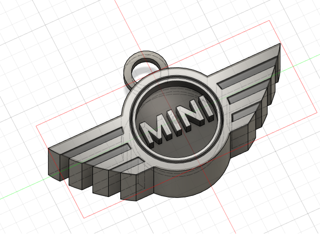 Mini cooper key holder