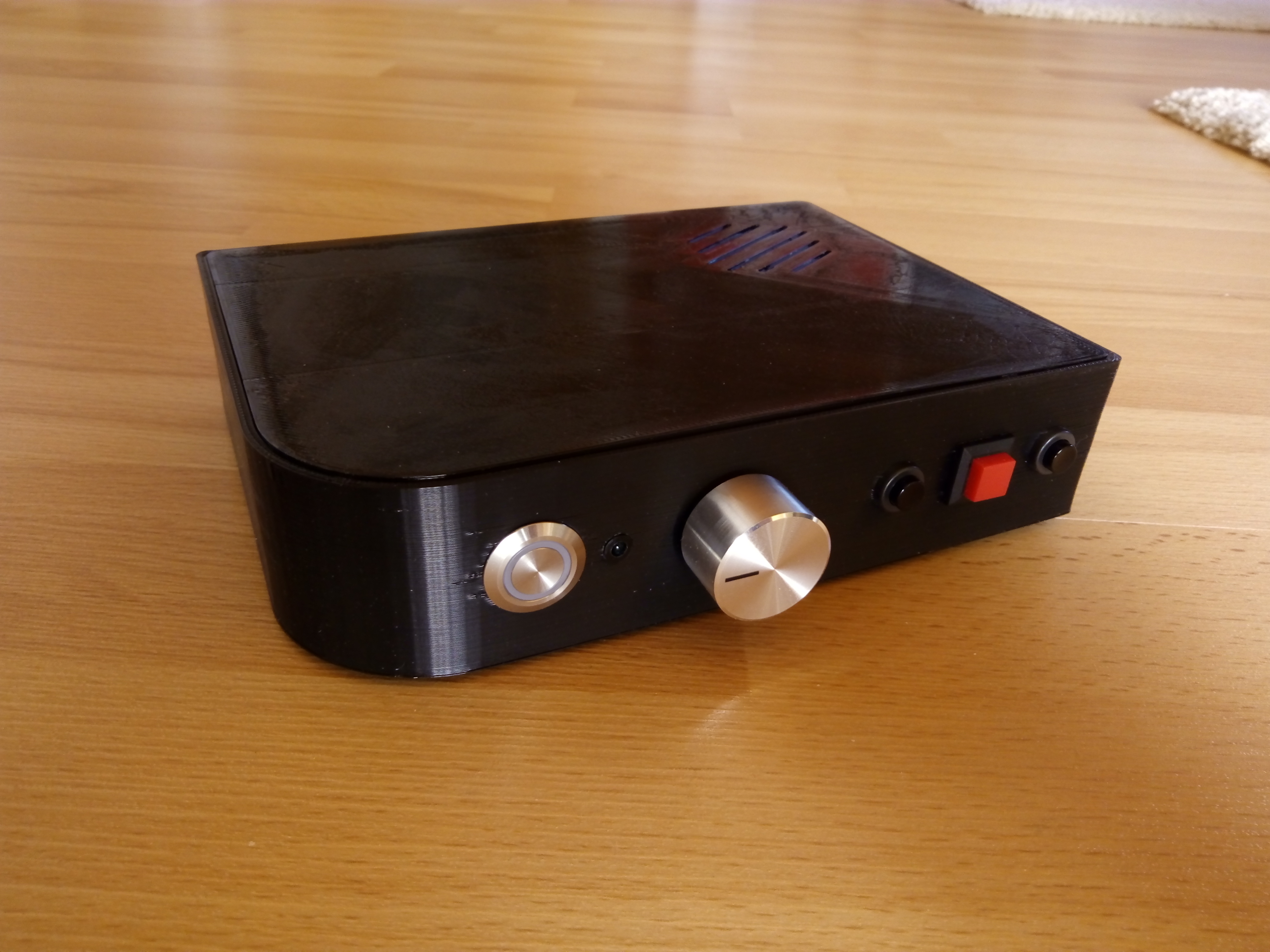 Raspberry Pi advanced music player case