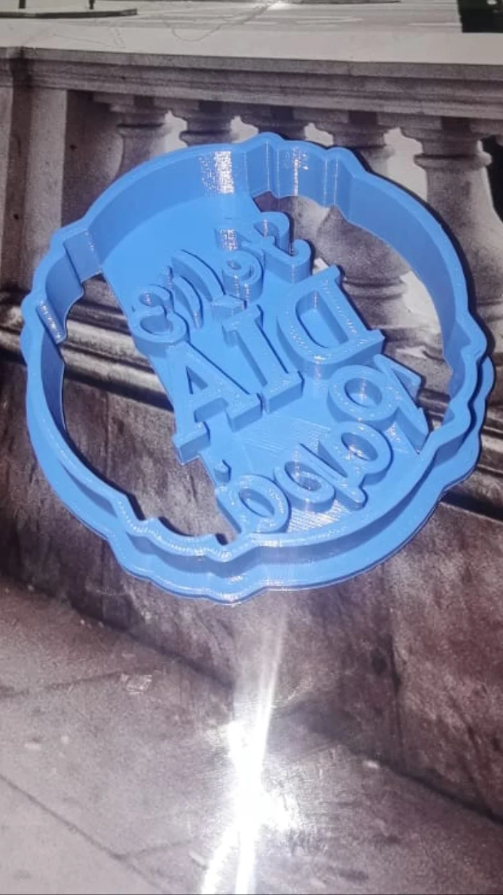Feliz Dia Papa molde para Galletas