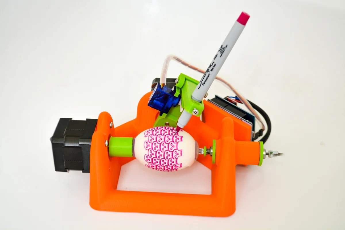 Sphere-O-Bot (eggbot MOD) Easter Eggs + Xmas ornaments creator