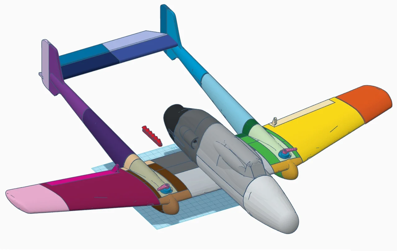 RC Saab J21A -WIP
