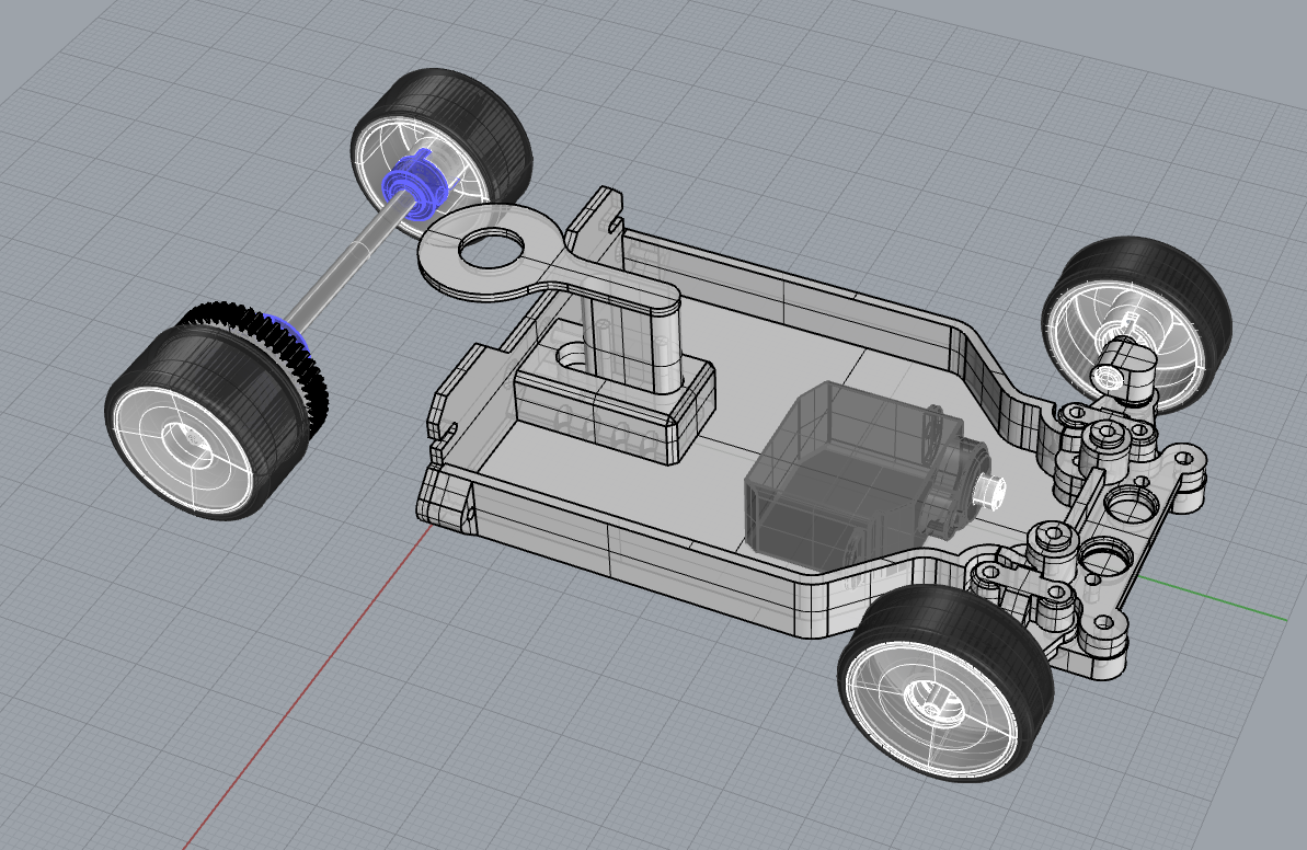 MyProto MP-V6 RC car chassis