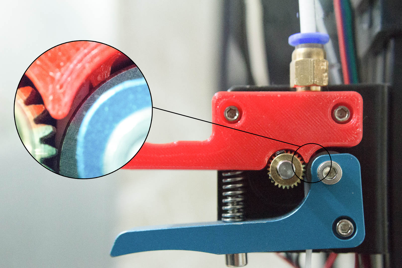 Tevo Flexible Filament Extruder Upgrade Extra-tight
