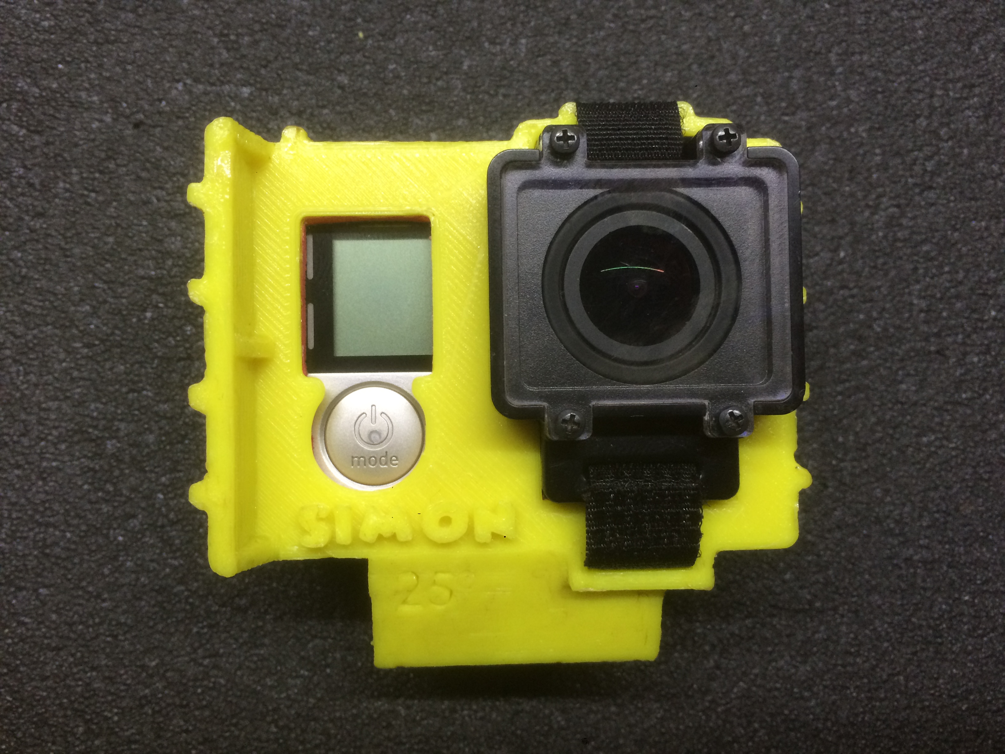Gopro HERO4 25° protective case for FPV racing