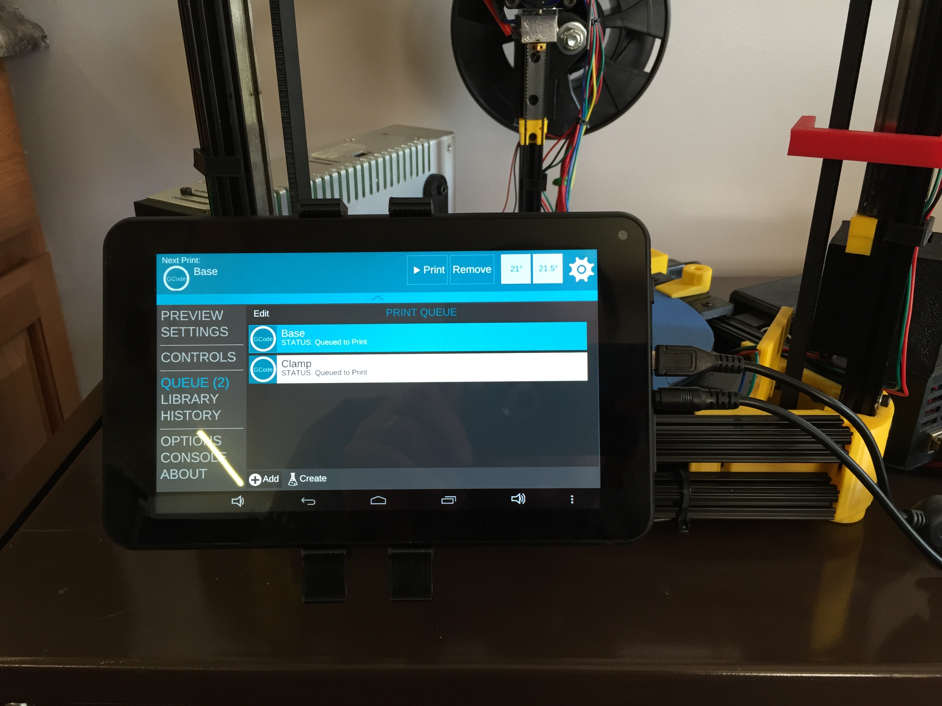 MatterControl Touch Mount
