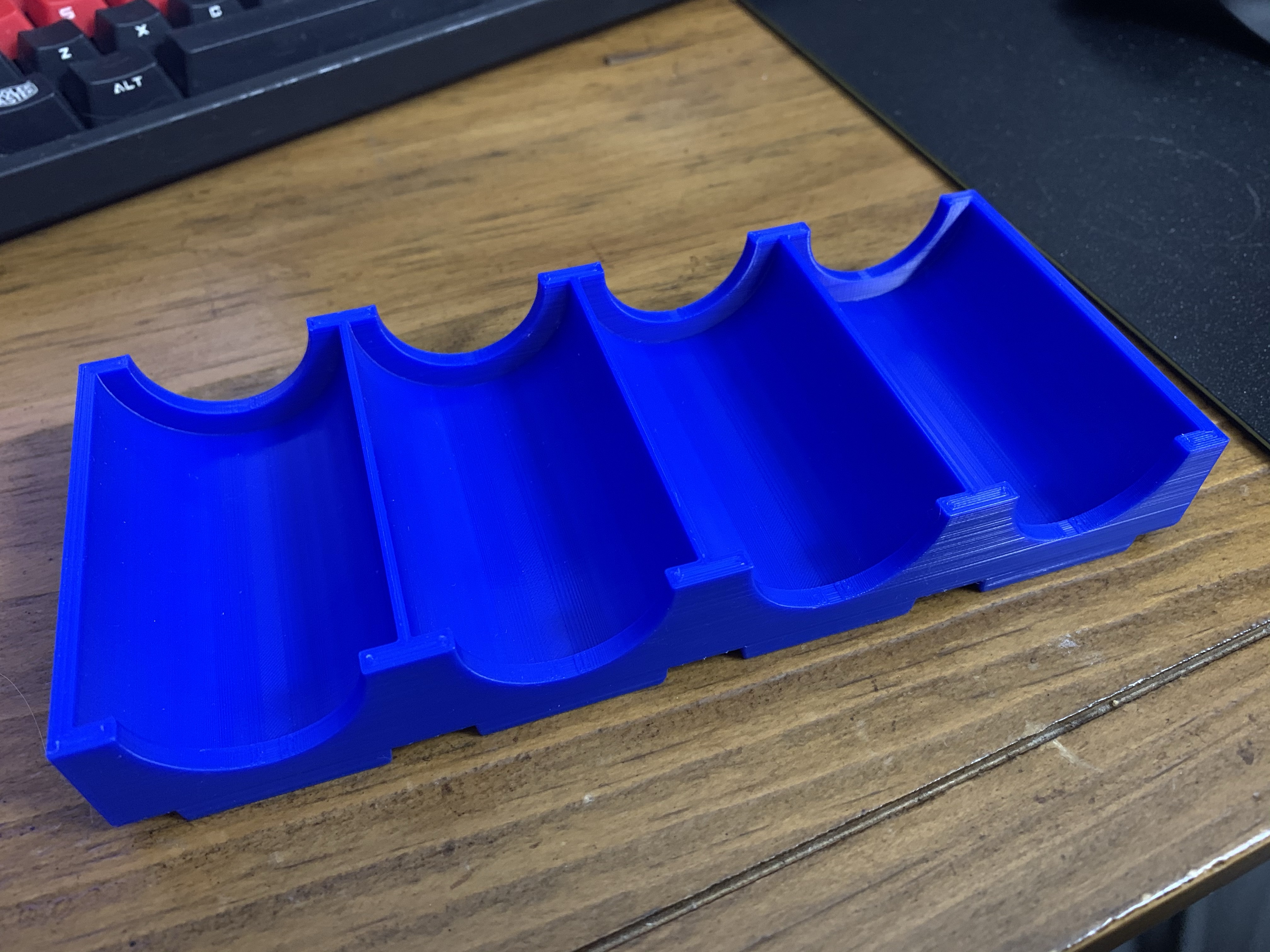 Poker Chips Tray for 80 chips / 20 per stack