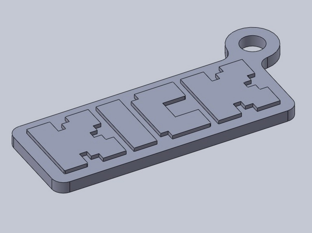 Sauber F1 Team Kick Keychain