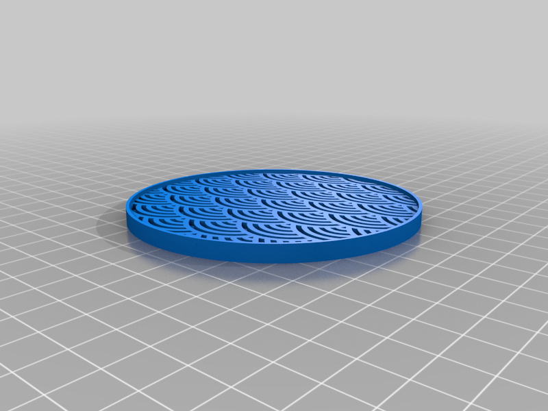 Wavepattern Coaster