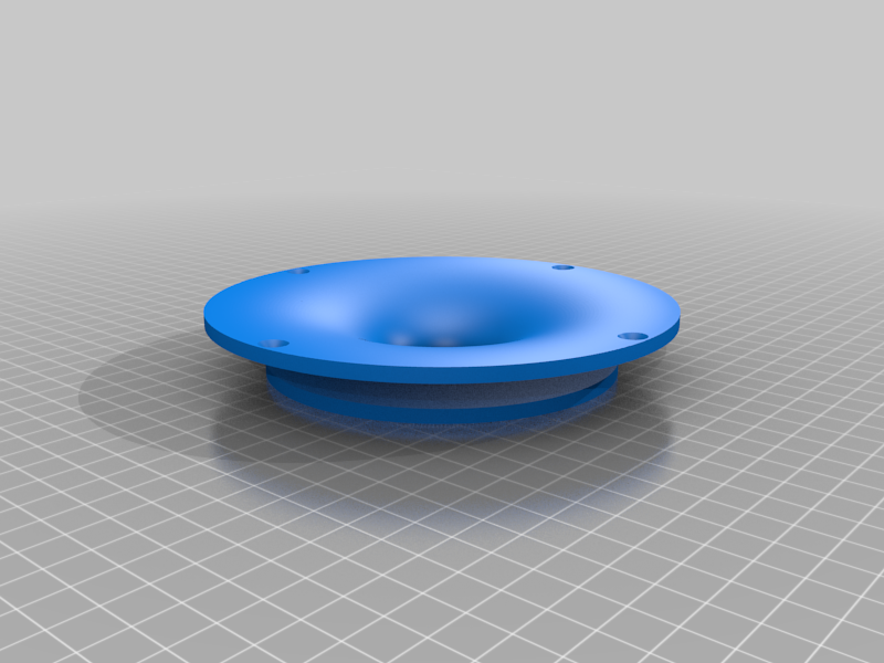 Exponential Waveguide for 25mm Tweeters