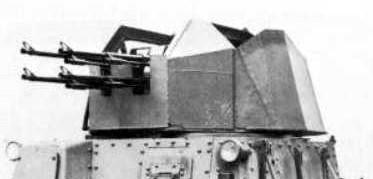 Torretta semovente m15/42 antiaereo - prototipo  - Tank