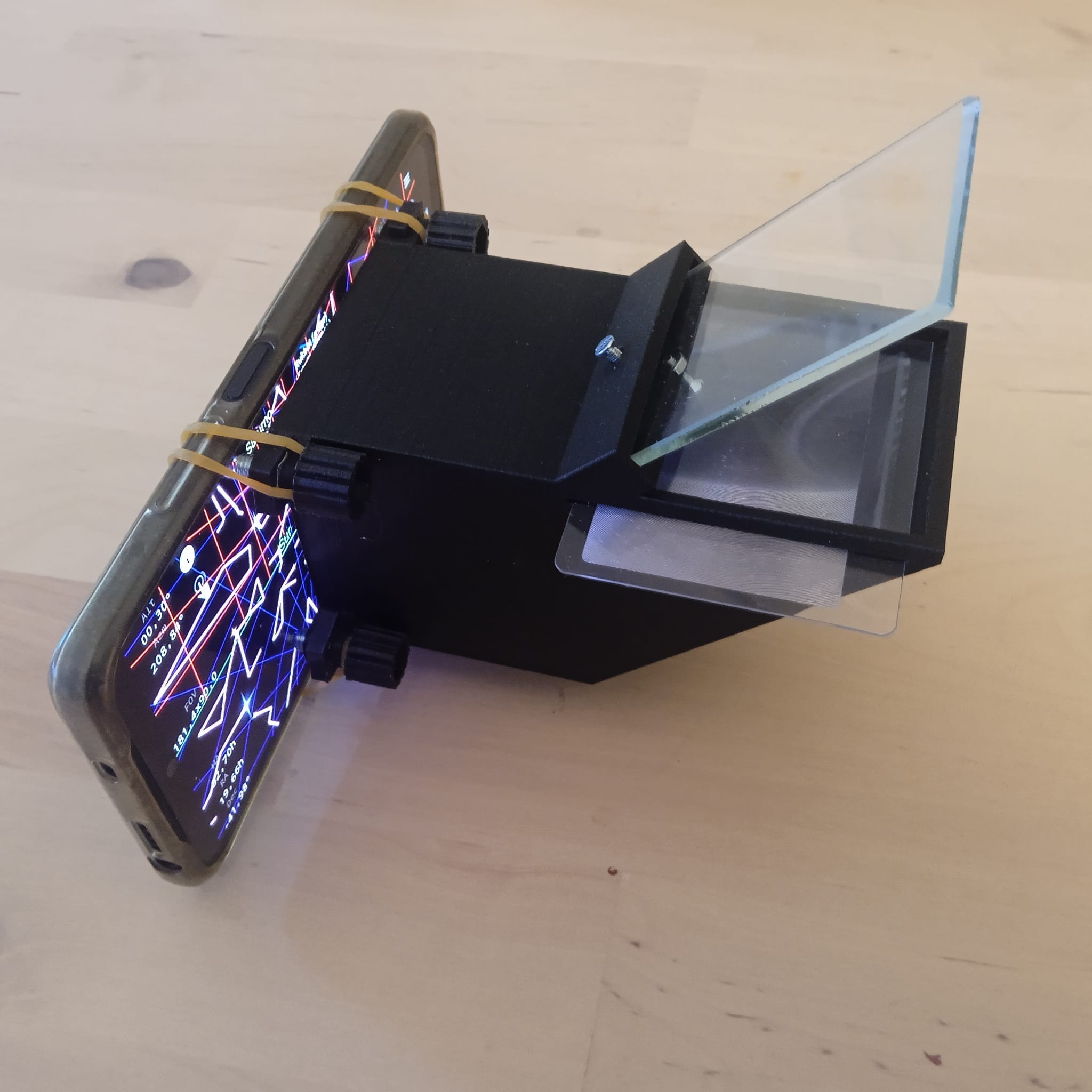 Reflex Finder for telescope. Buscador reflex para telescopio
