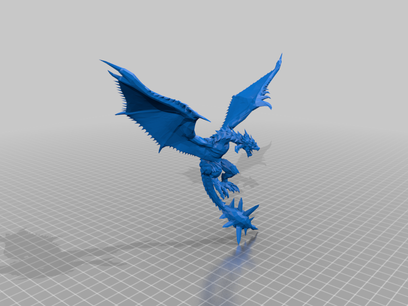 mace tail wyvern - dnd - monster