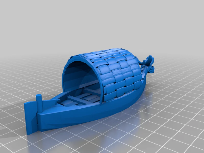 Exotic canoe Asia