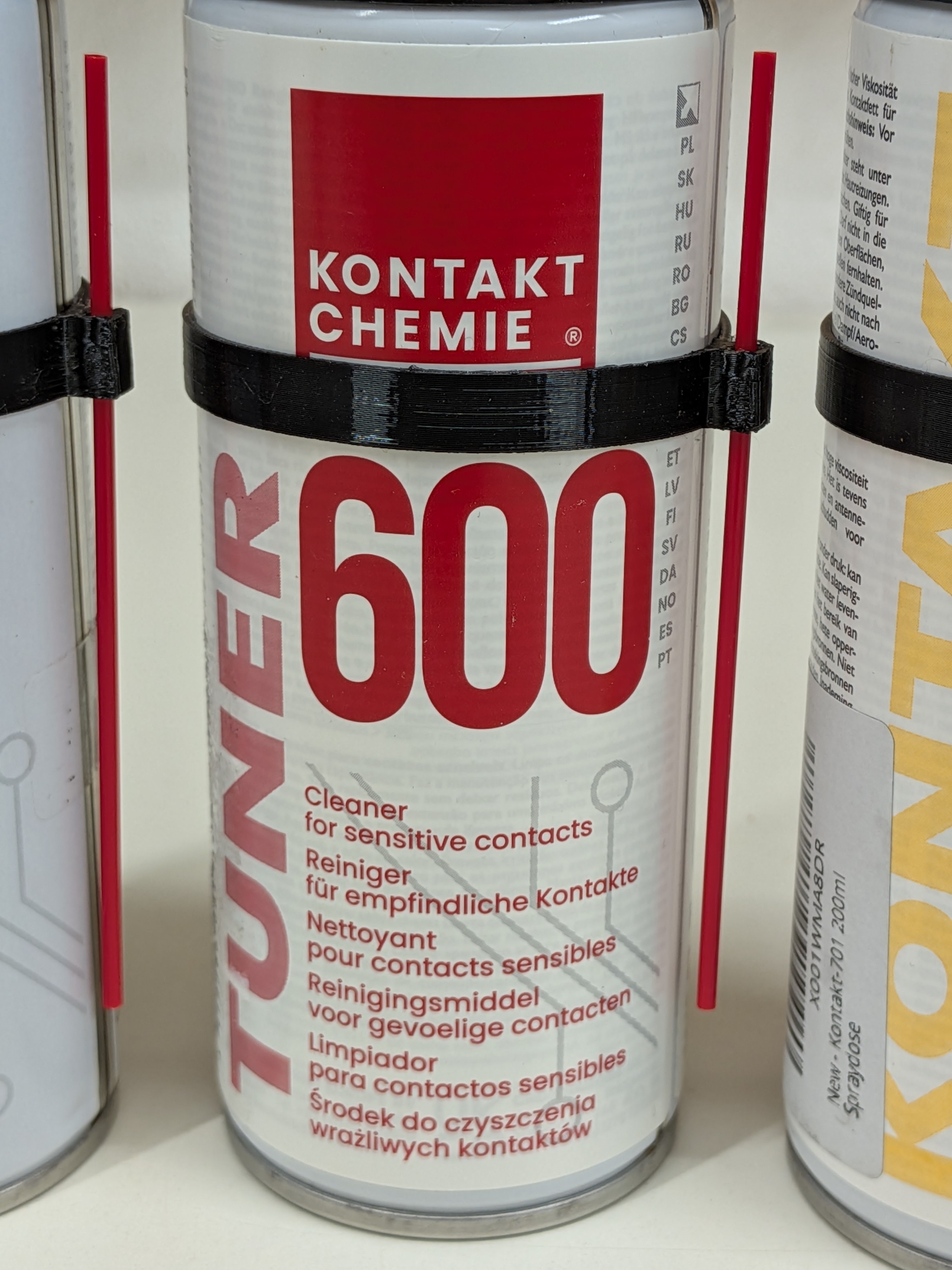 TPU Spray Can Straw Holder 200ml Kontakt Chemie