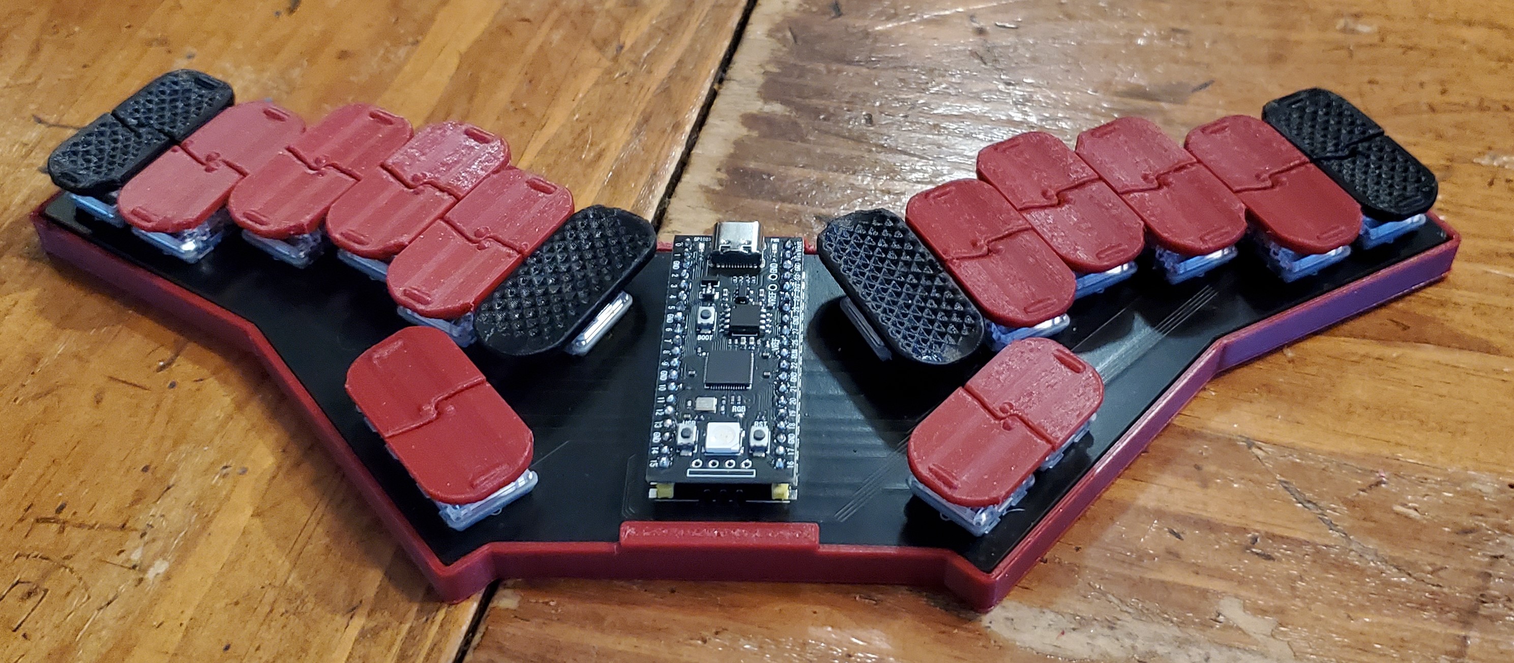 Starboard steno keyboard case