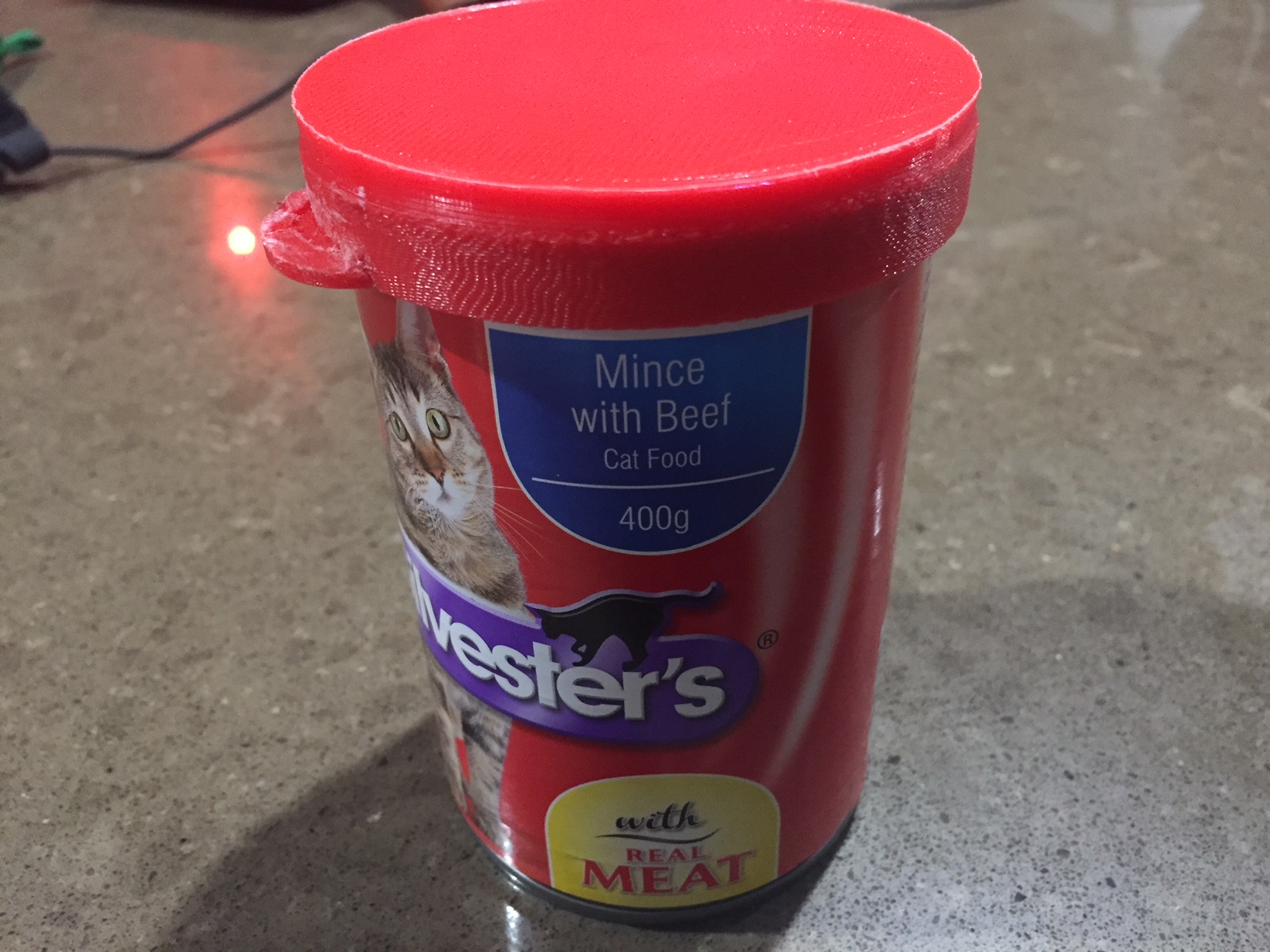 Whiskas cat food Can Lid - cover