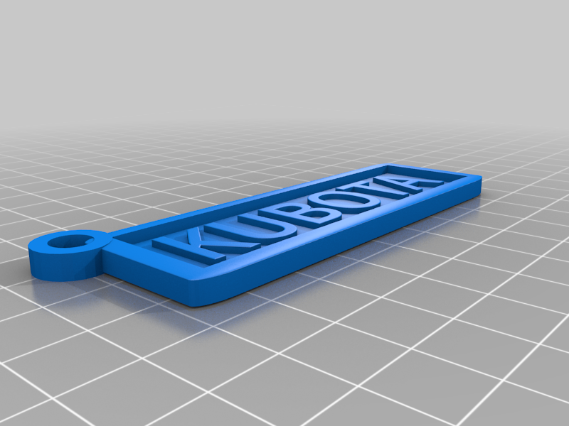 Kubota keychain