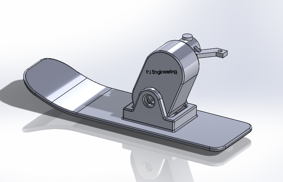 RC Truck Skis
