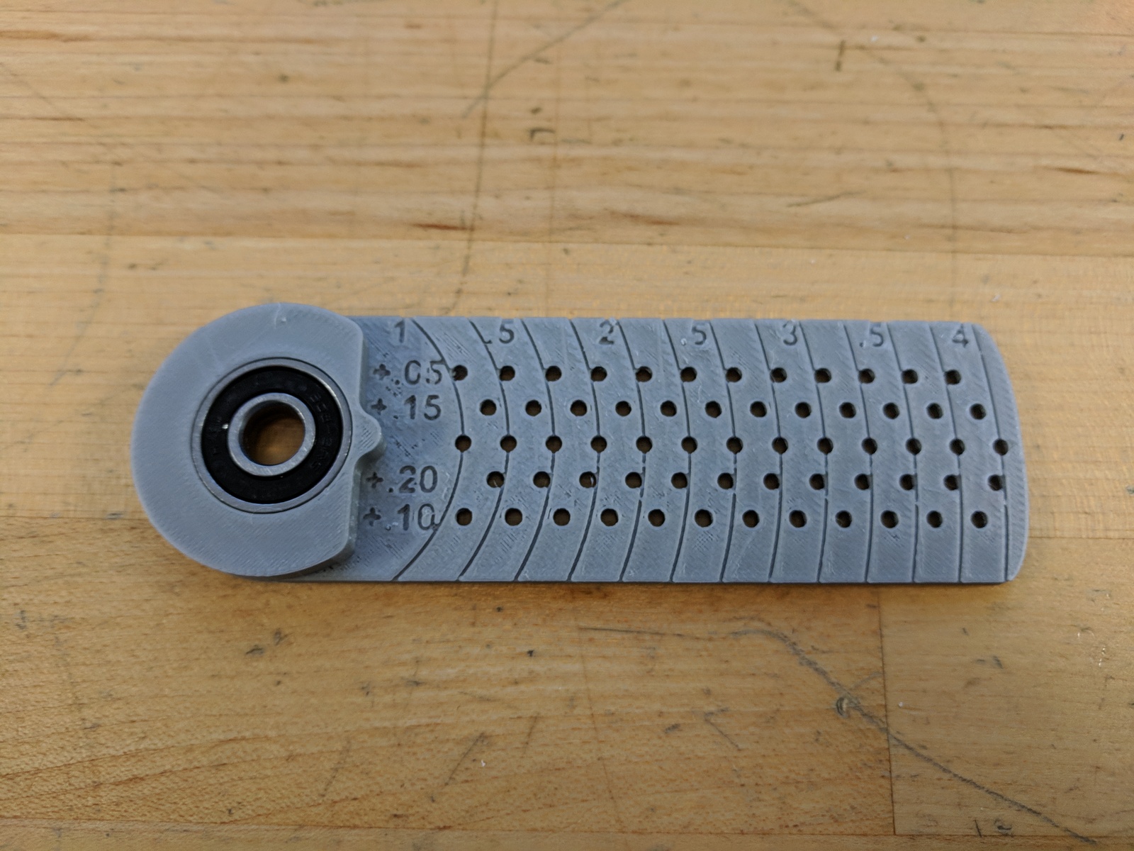 Very Holey Bearing Compass