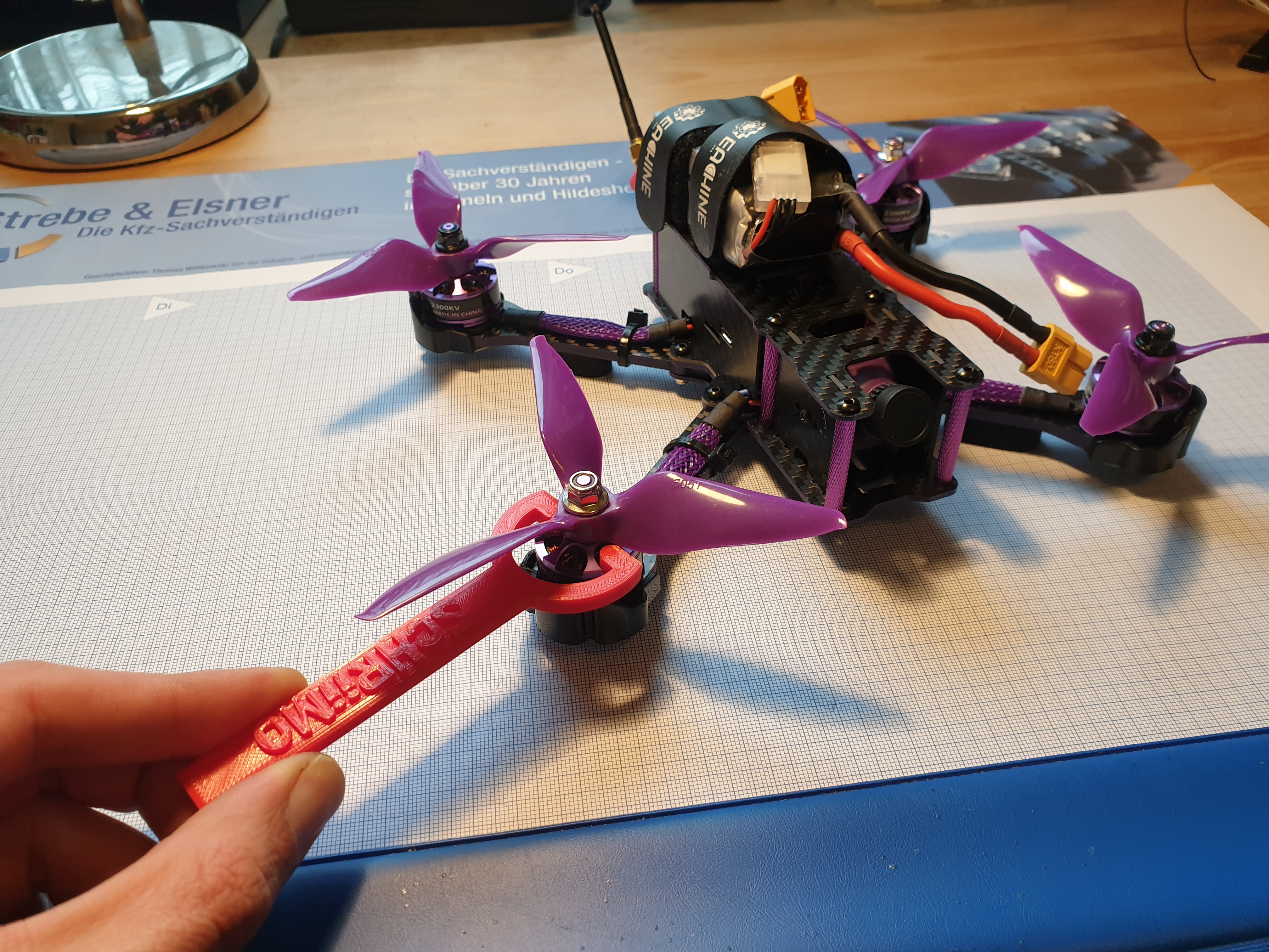 Motor Schlüssel / Motor Key FPV Eachine Motoren