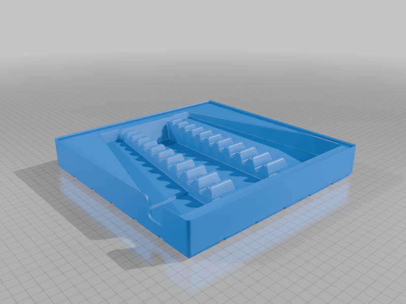 Gridfinity Blue-Point Combination Wrench Tray