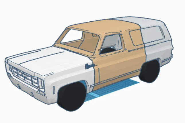 tt02 1:10 chevlolet pickup