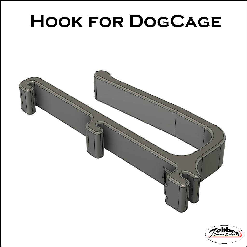 Hook for dog cage