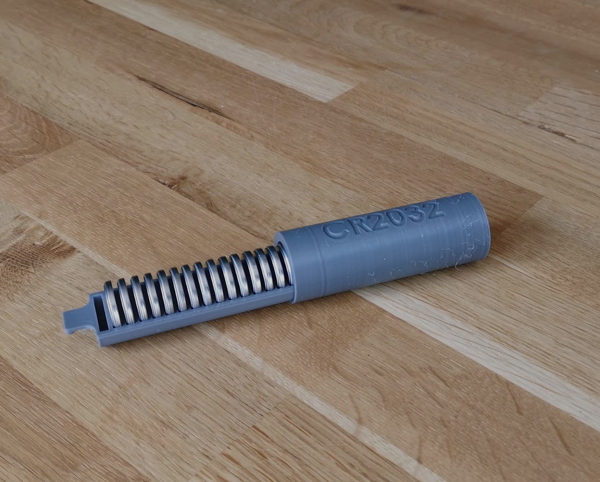 CR2032 Battery holder - dispenser - tray
