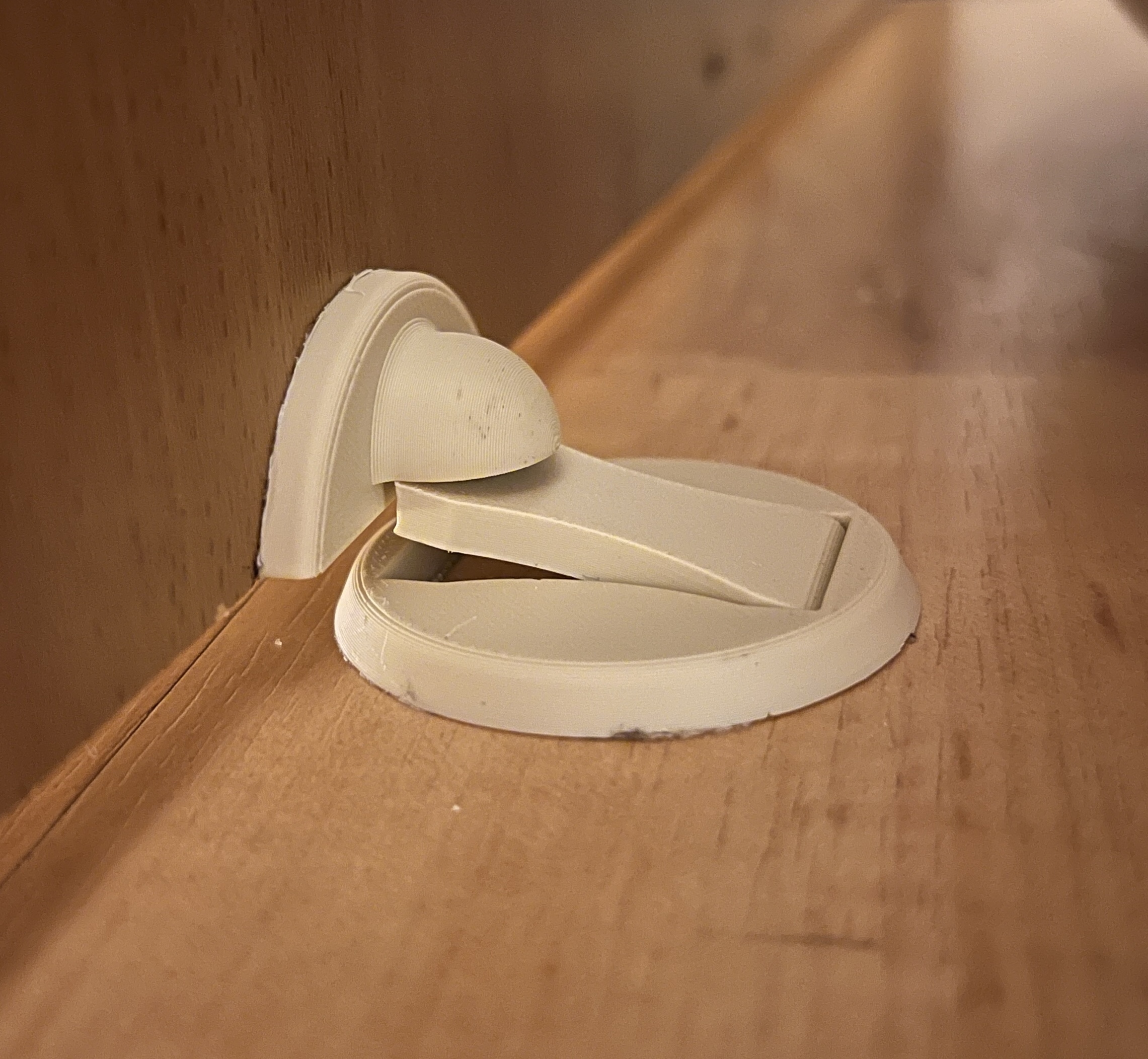 Magnetic door stop for 8x3mm magnets