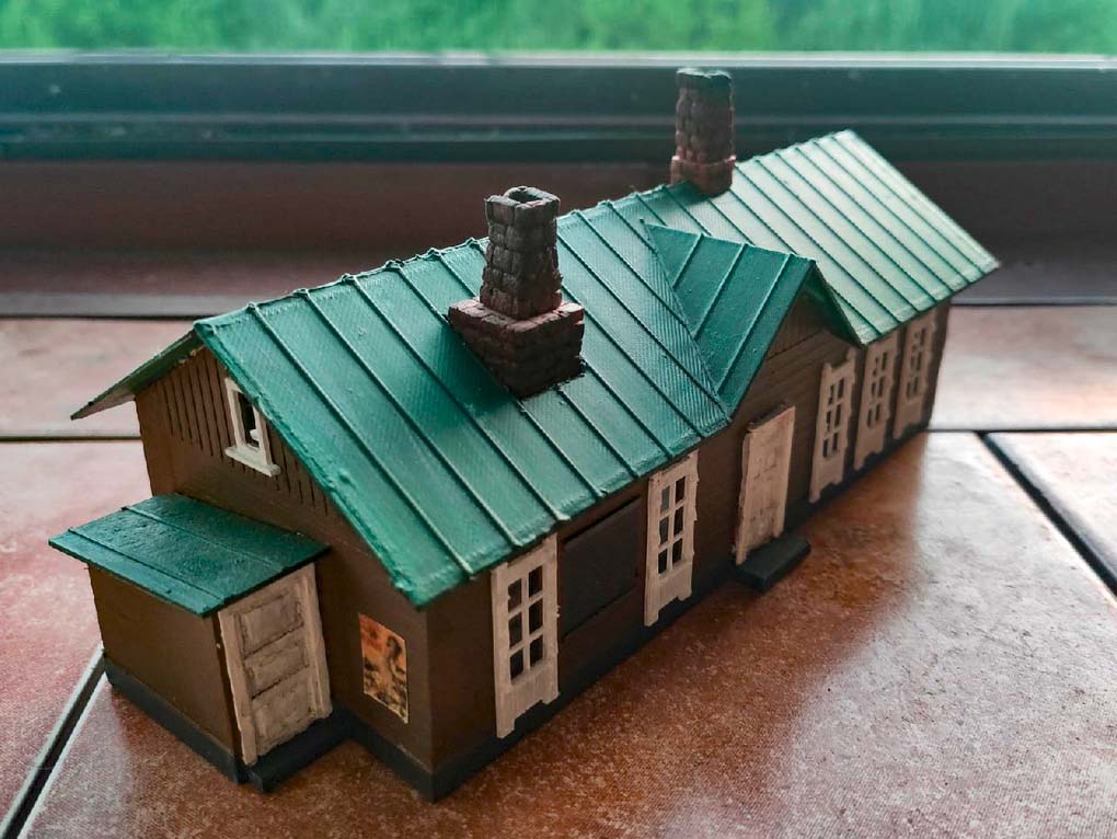 railway station 1:87 (H0)