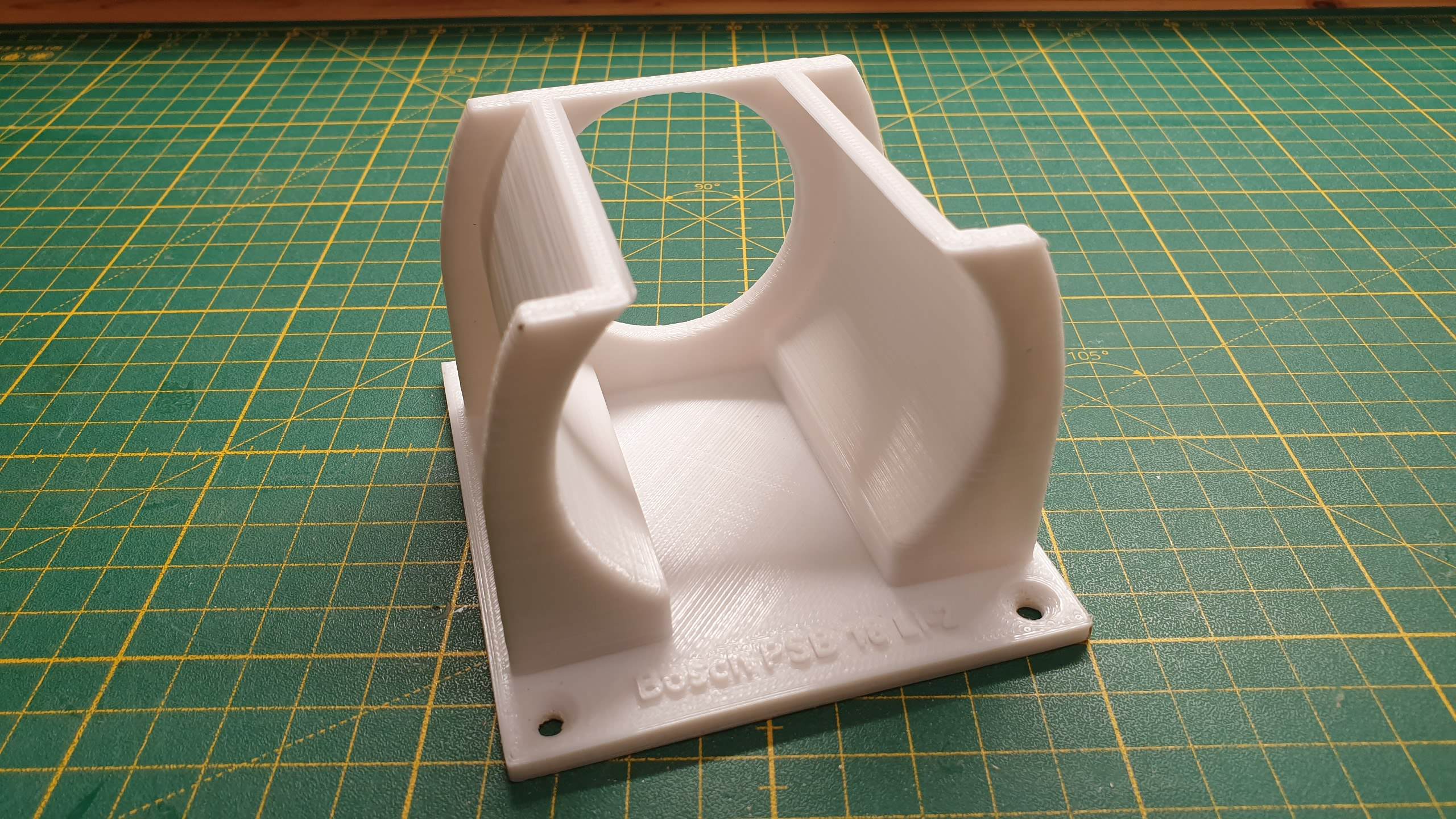 Halter für Akkuschrauber Bosch PSB 18 Li-2 / Holder for cordless screwdriver Bosch PSB 18 Li-2