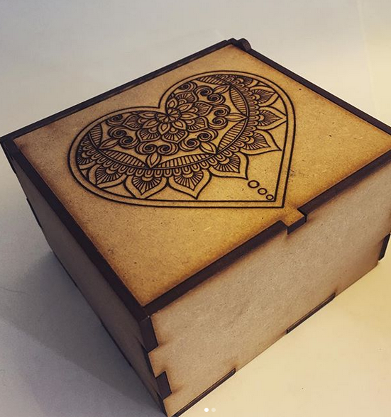 Parametric MDF cut box