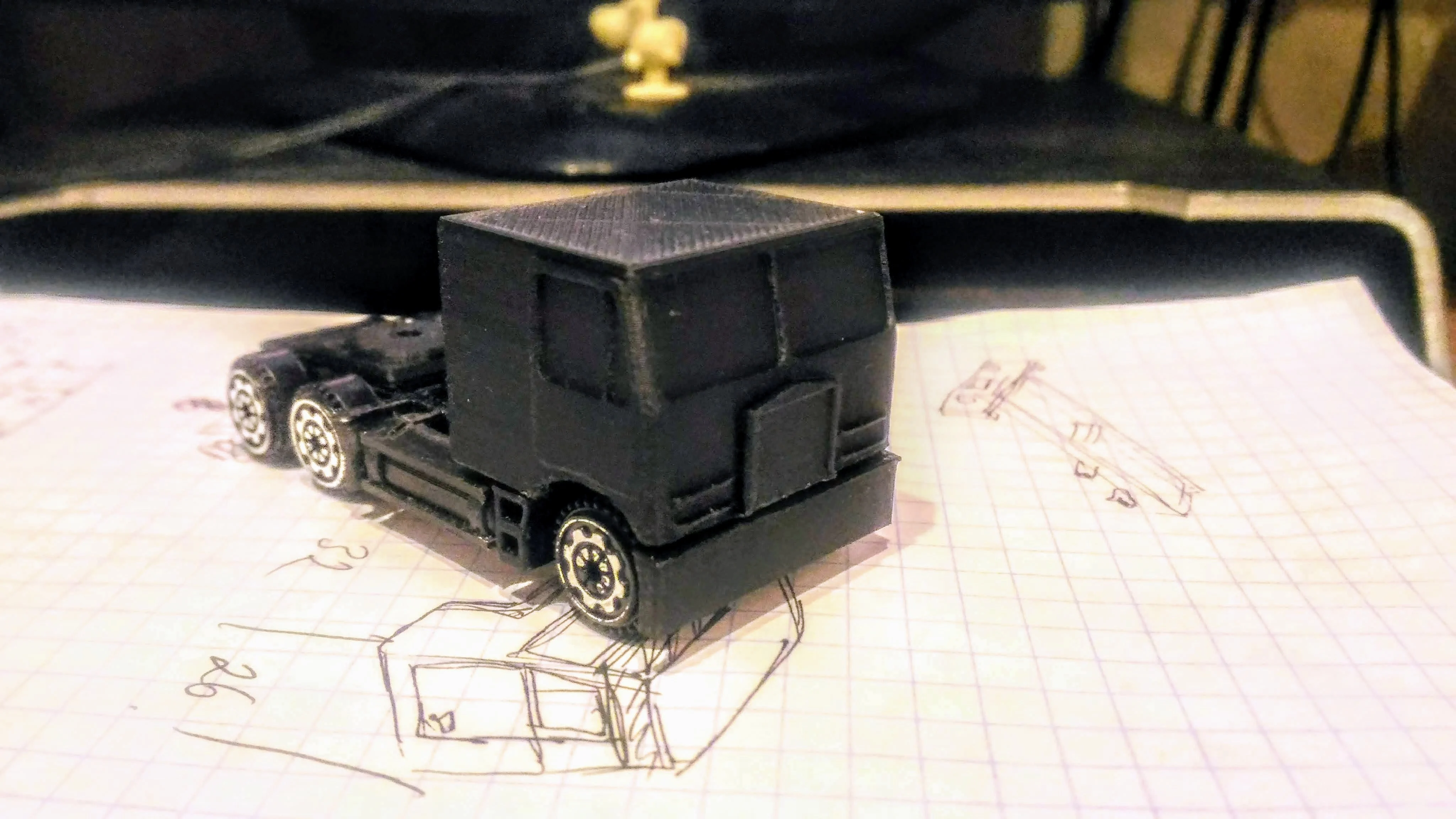 Semi truck 1/64 scale