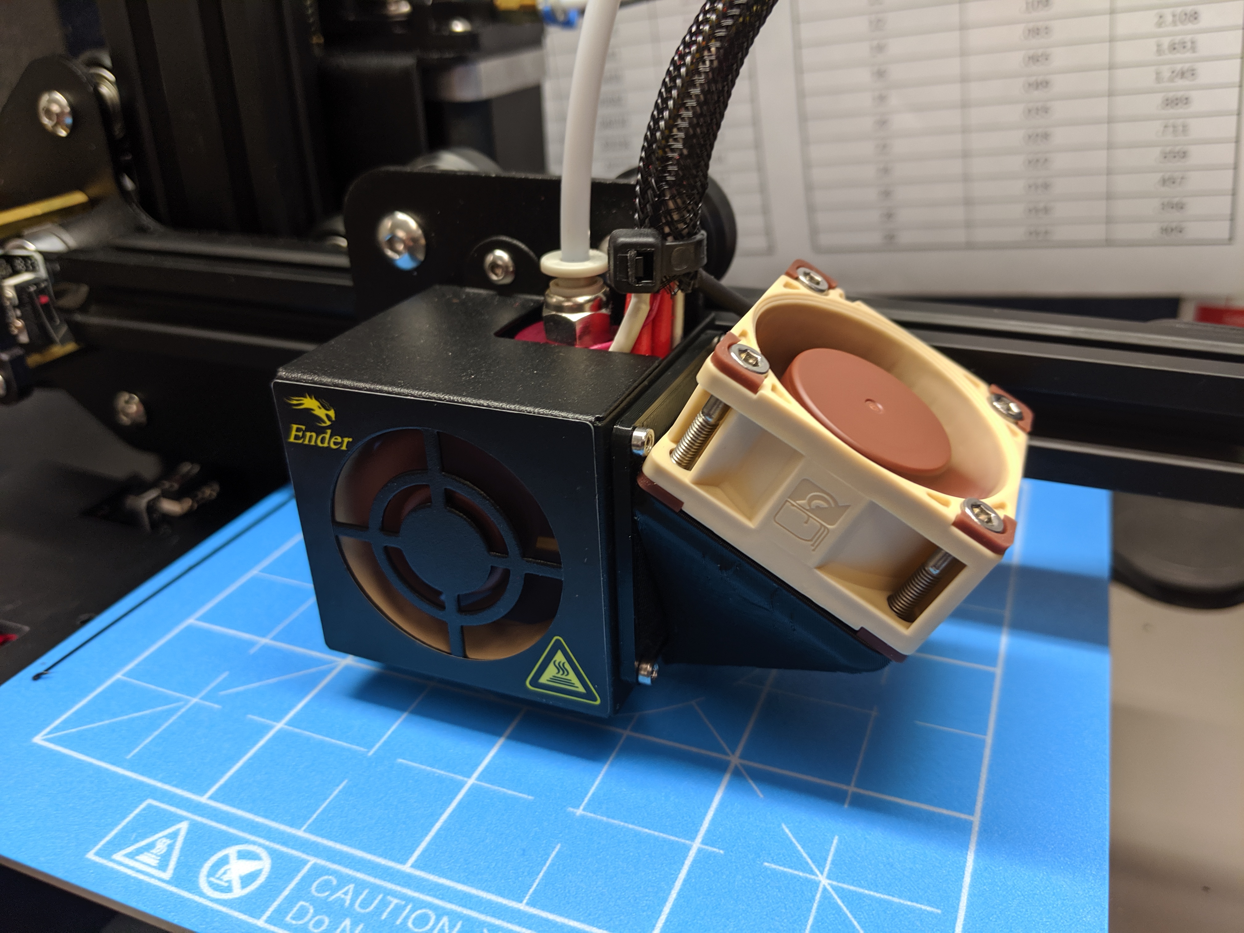 Ender 2 3 Cr10 40mm part fan duct