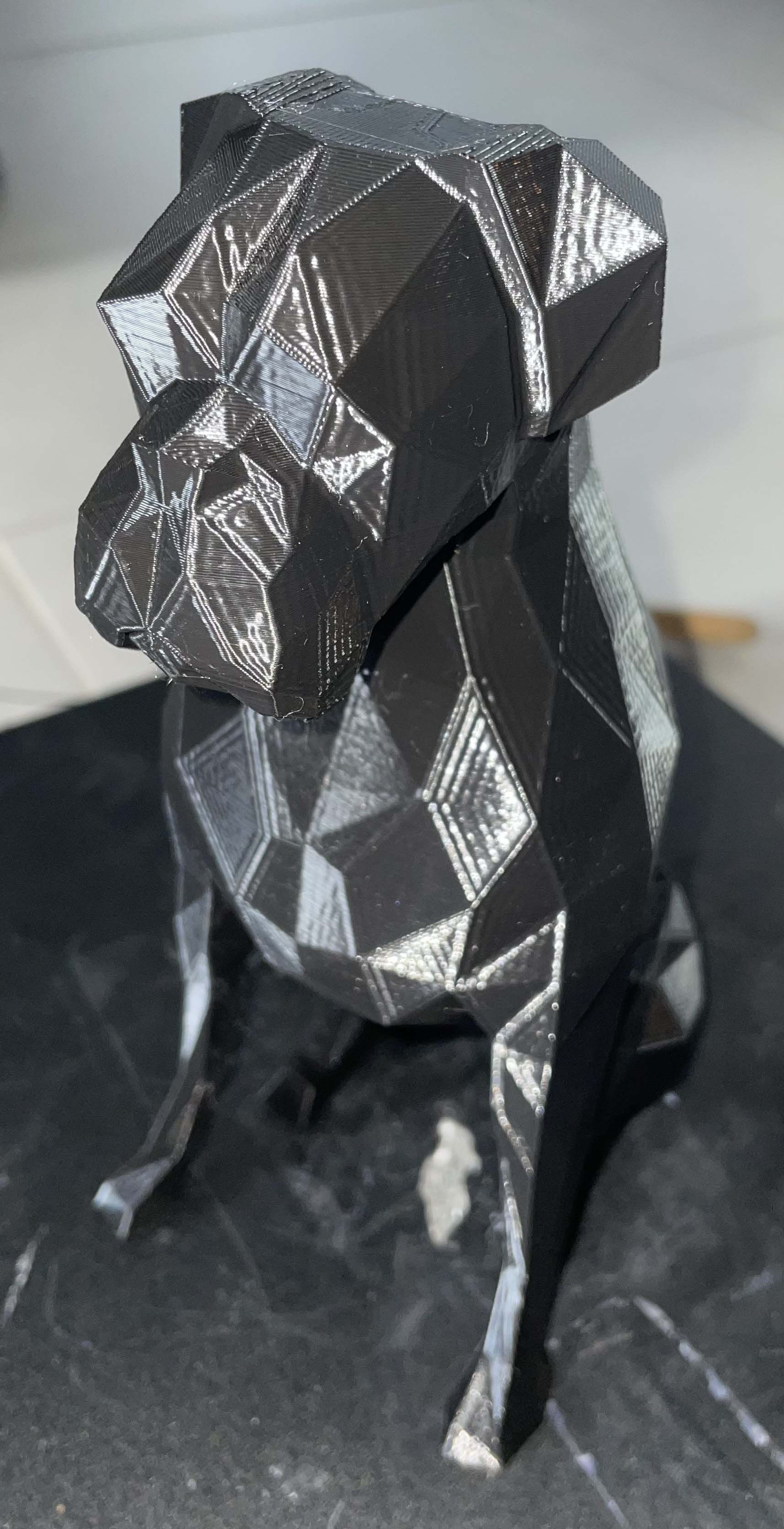 Boxer Low Poly Dog (Repaired)