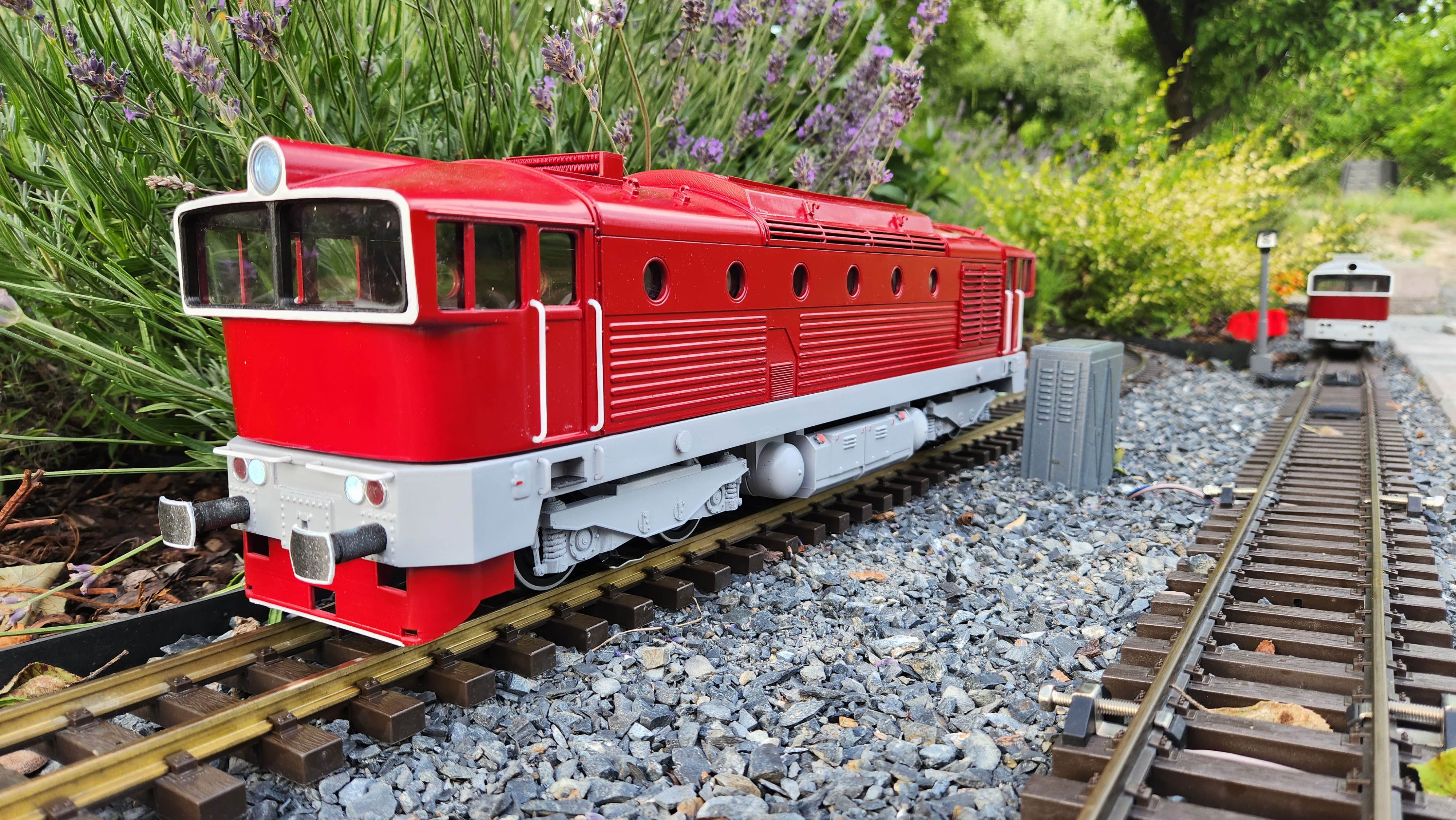 Lokomotive T 750 Brejlovec G scale