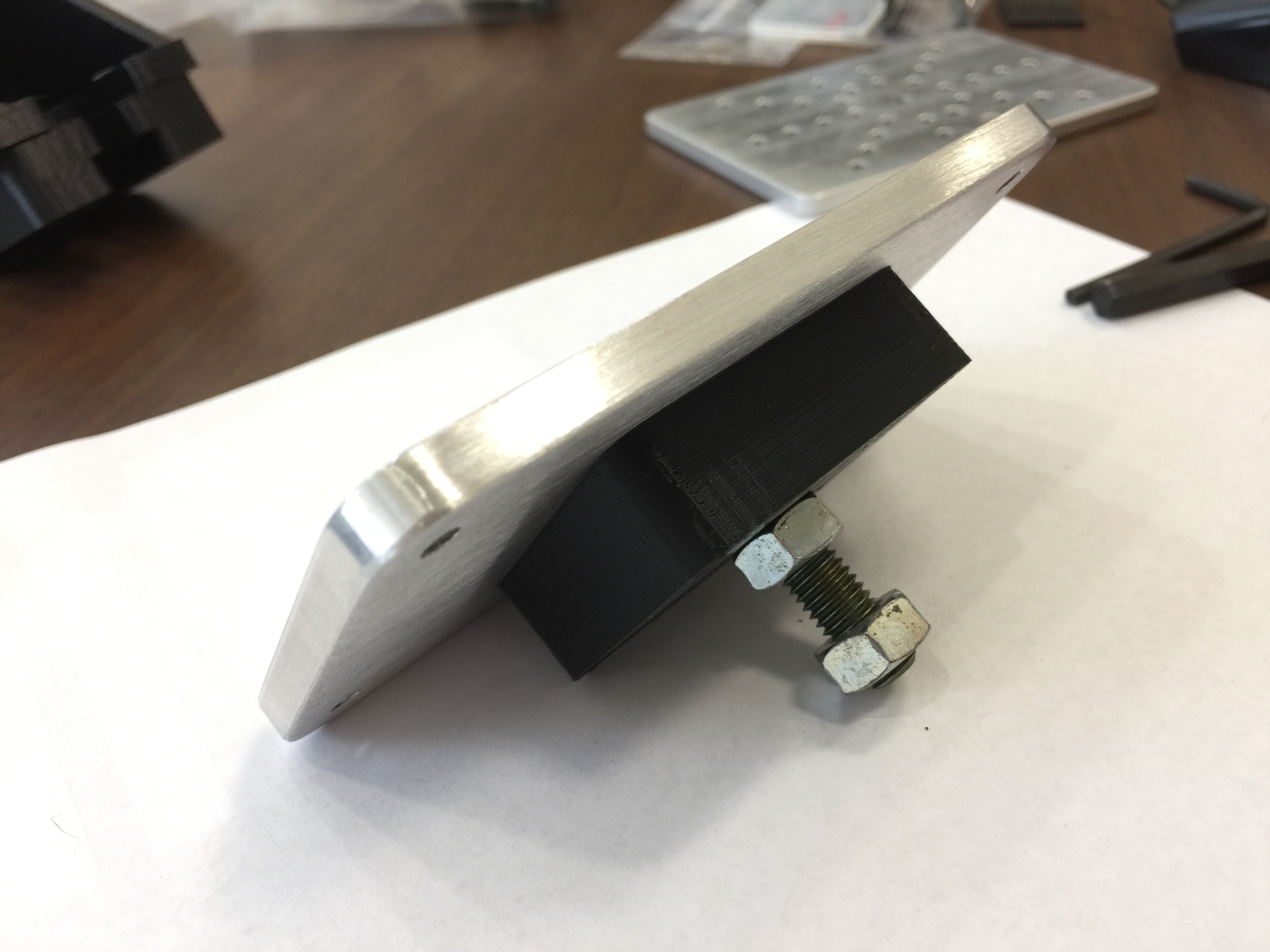 DLP Resin Printer Build Plate Adapter - fits LittleRP and SeeMeCNC
