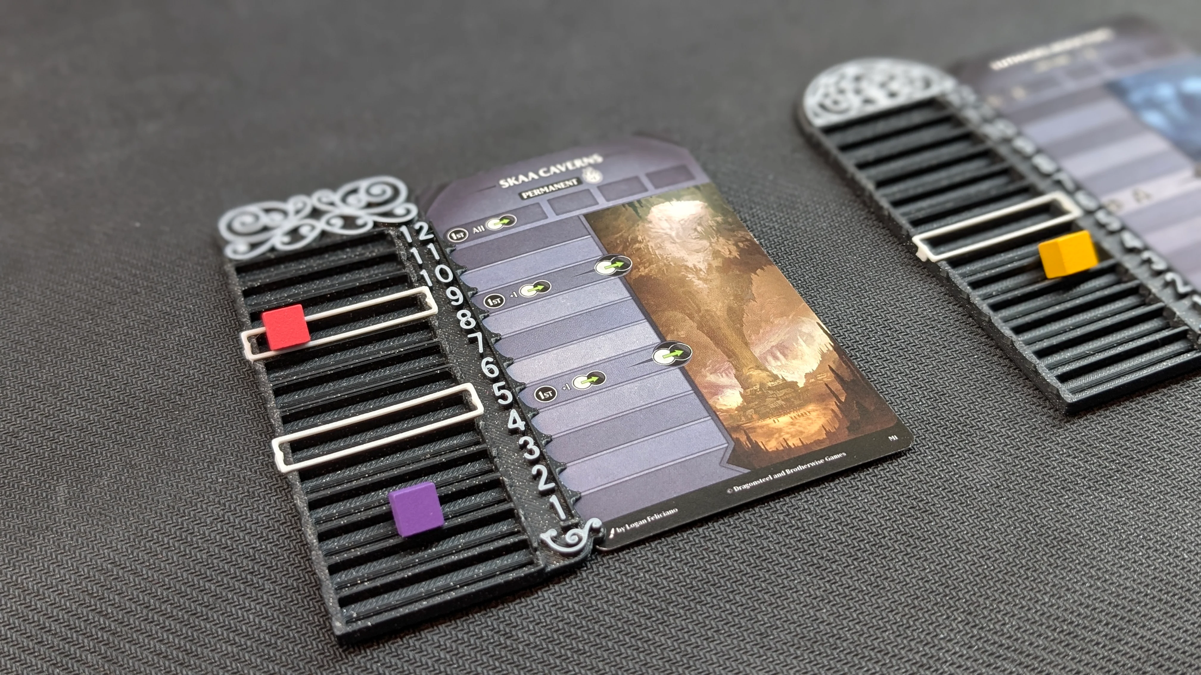 Mistborn Deckbuilding Game - Mission Card Board