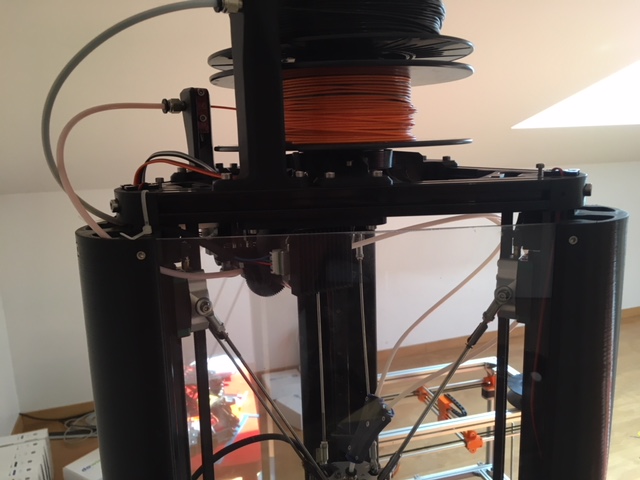 Flsun Kossel Plexiglass Enclosure